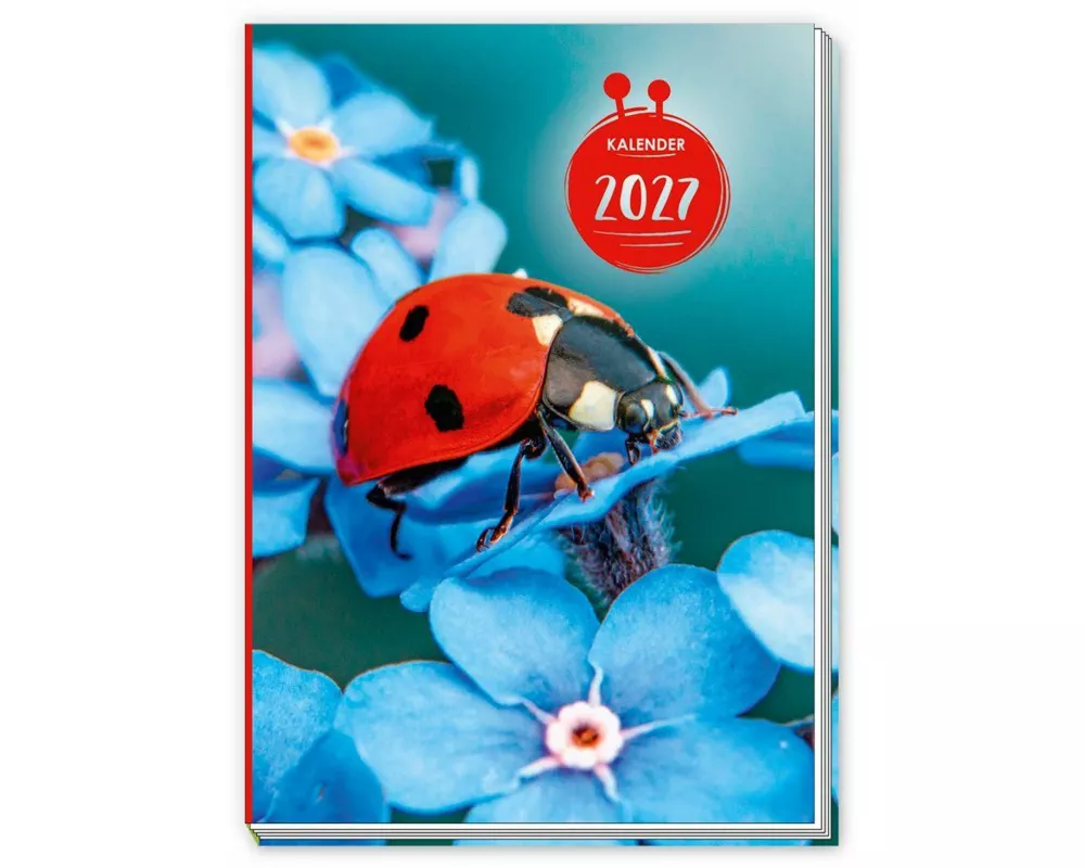 TRÖTSCH - Taschenkalender A7 Marienkäfer 2027