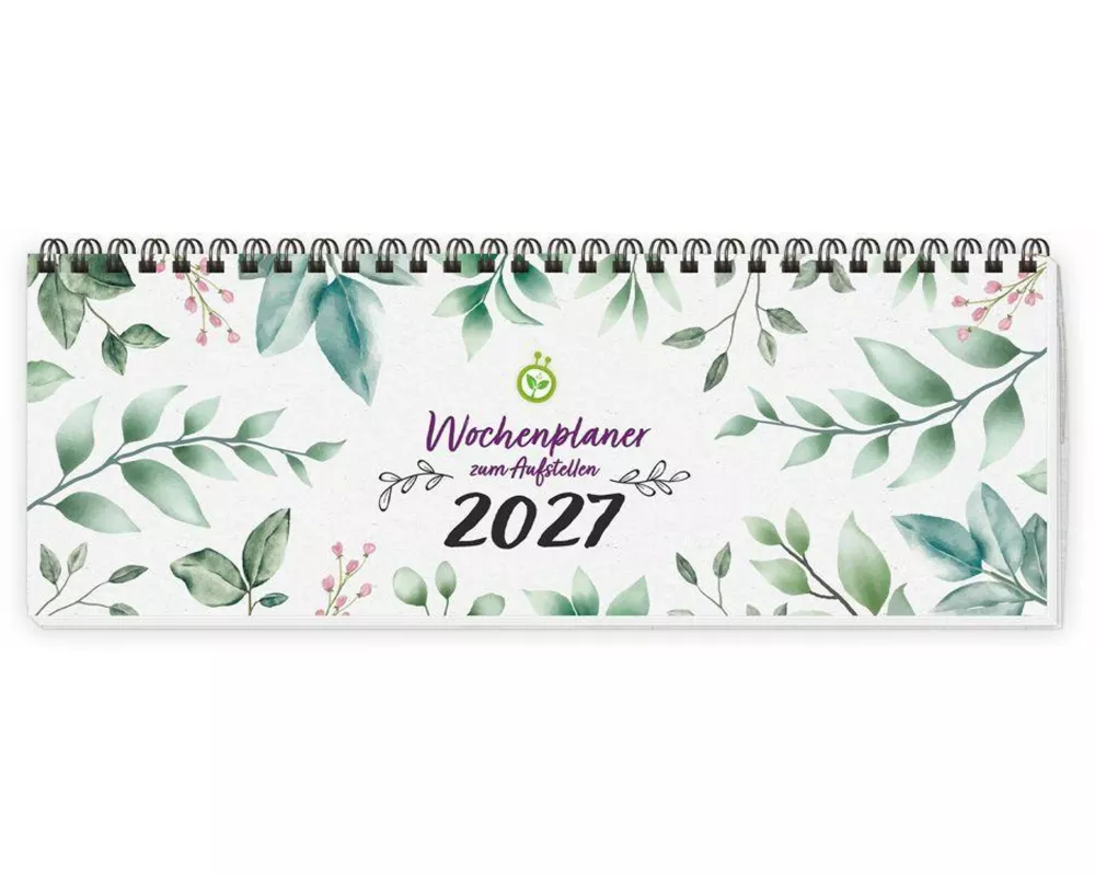 TRÖTSCH - Wochenplaner zum Aufstellen Natur 2027