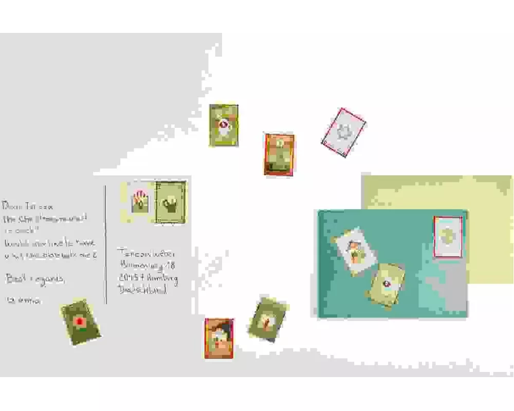 Mini Sticker Weihnachtspost FSC MIX