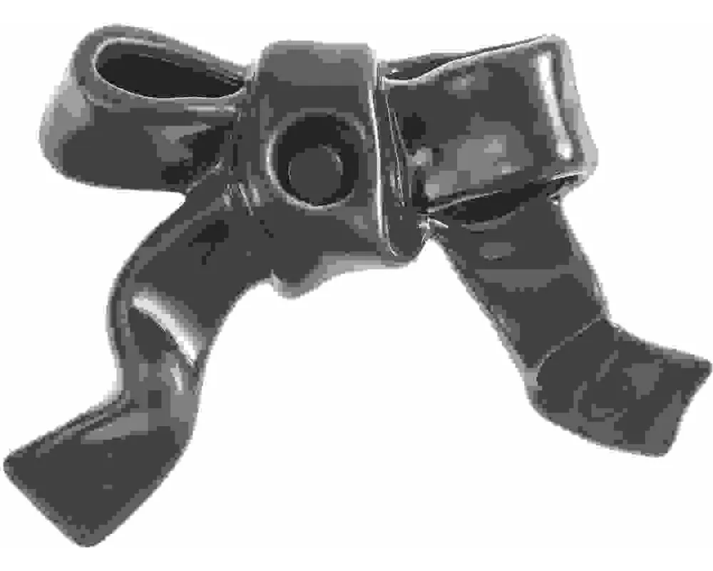 Keramik Kerzenhalter Schleife, Grün