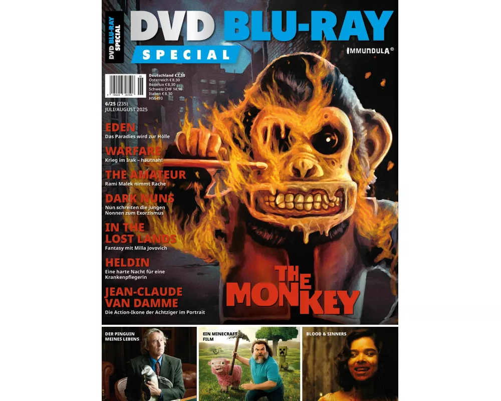 DVD BLU-RAY SPECIAL. Ausgabe Juli/August 2025 (#235)