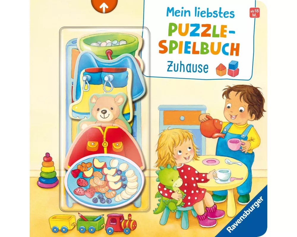 Mein liebstes Puzzle-Spielbuch: Zuhause