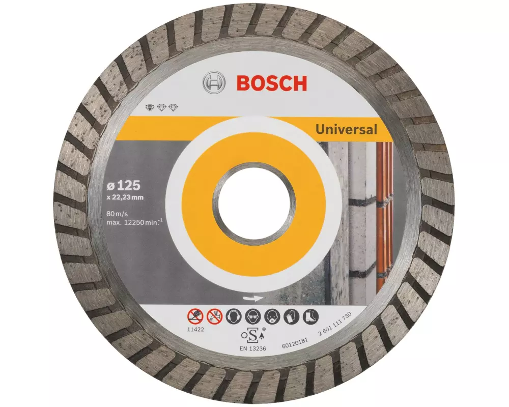 Bosch Professional Diamanttrennscheibe Standard for Universal, 125 x 2 x 10 mm