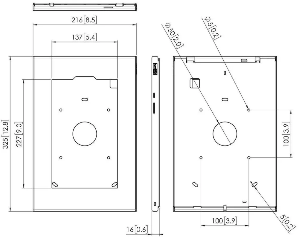 Vogel's Gehäuse PTS 1244 für Samsung Galaxy Tab S6 Lite (2020)