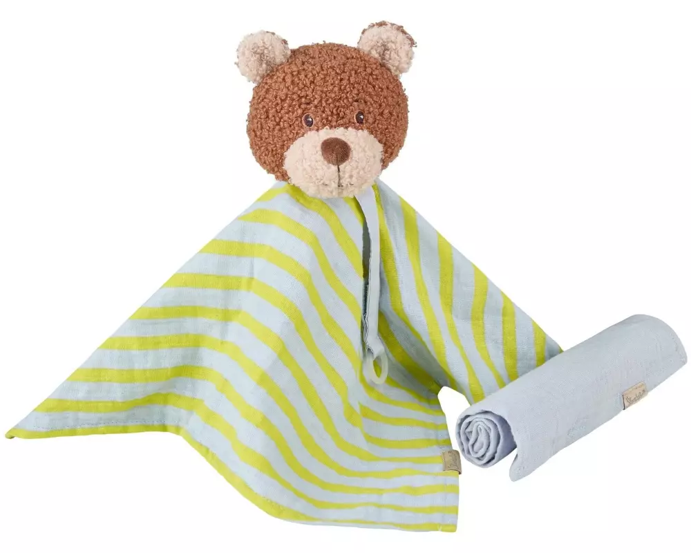 Sterntaler Träumli-Set Bär Bob Eisblau