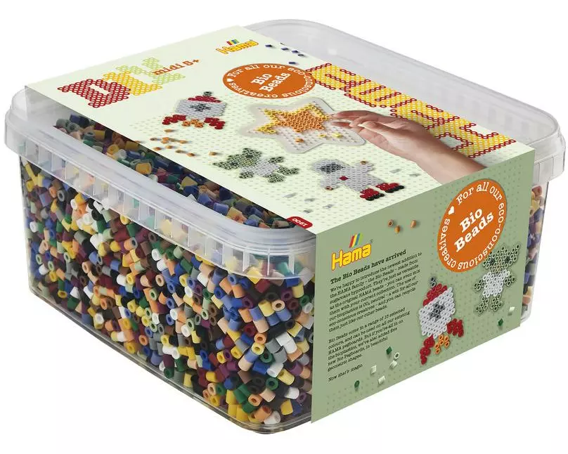 Hama Bio Bügelperlen Midi Mehrfarbig assortiert