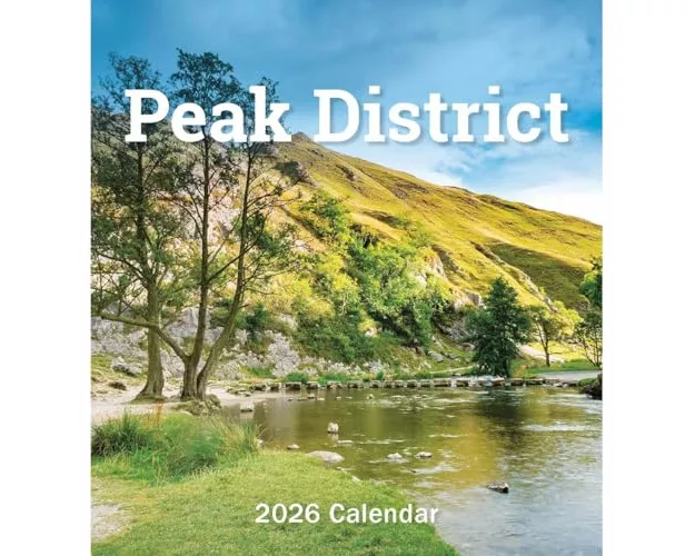 Peak District Mini Easel Desk Calendar 2