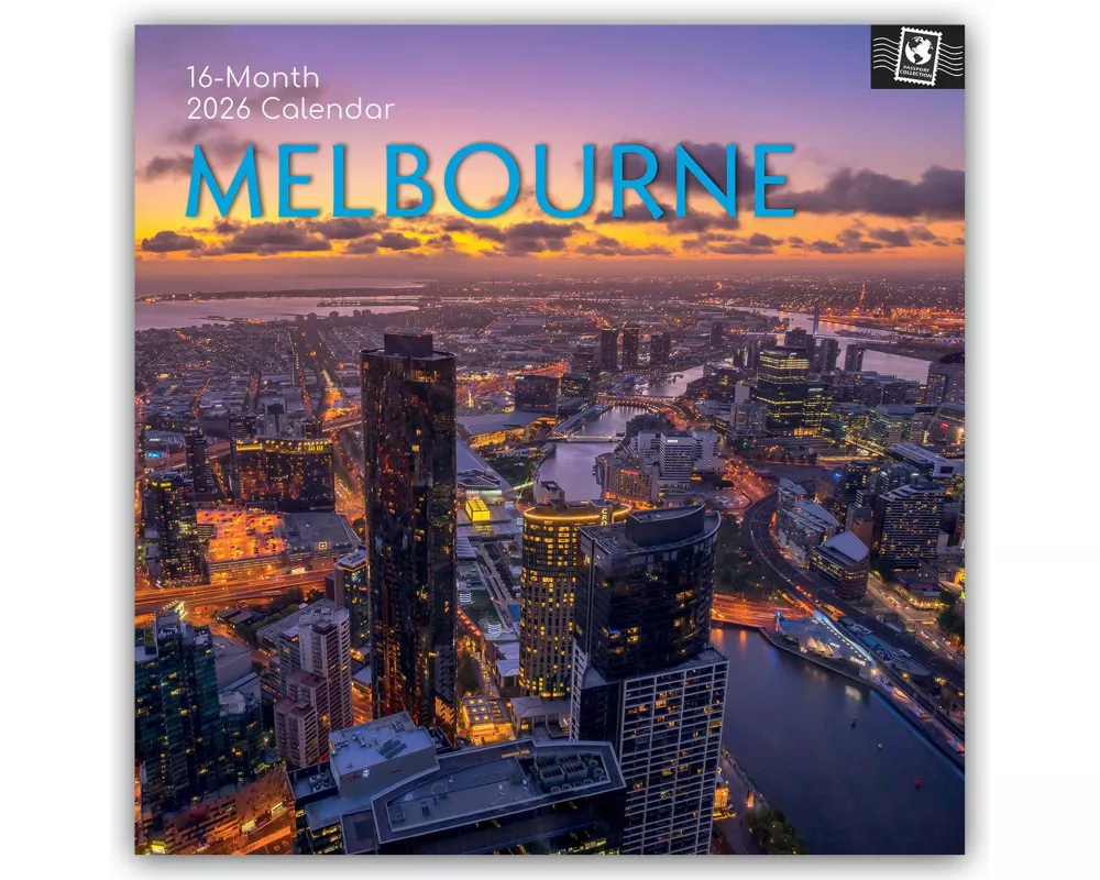 Melbourne 2026 - 16-Monatskalender