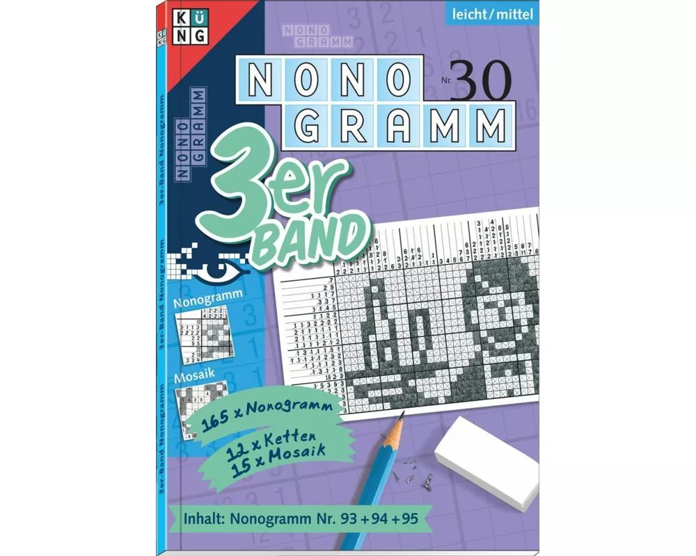 Nonogramm 3er-Band Nr. 30