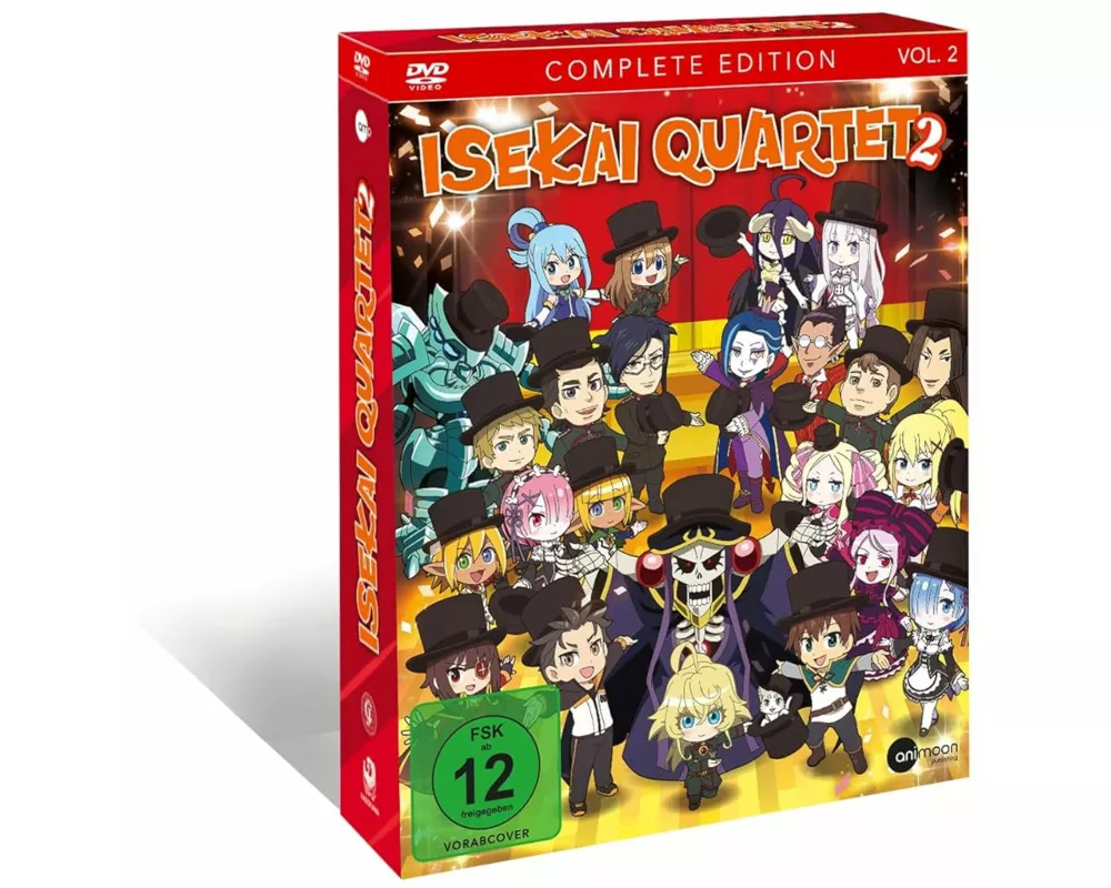 Isekai Quartet - 2. Staffel - Gesamtausgabe [DVD]