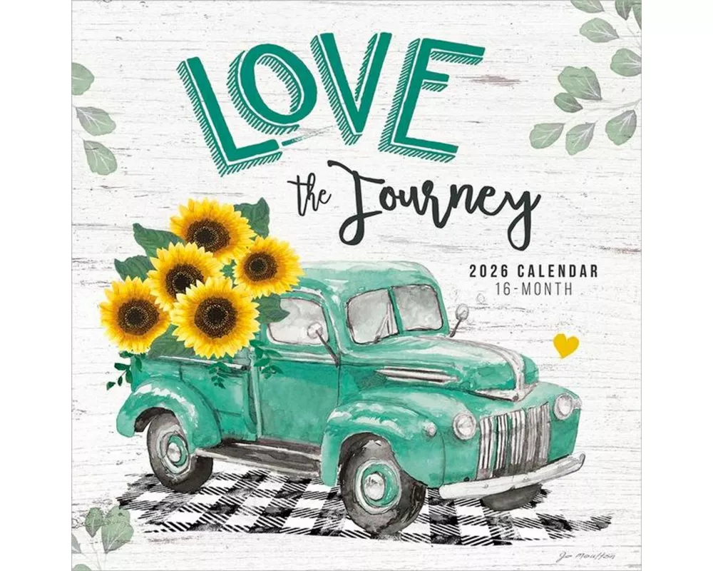 Love the Journey 2026 Square Flap Hopper Calendar