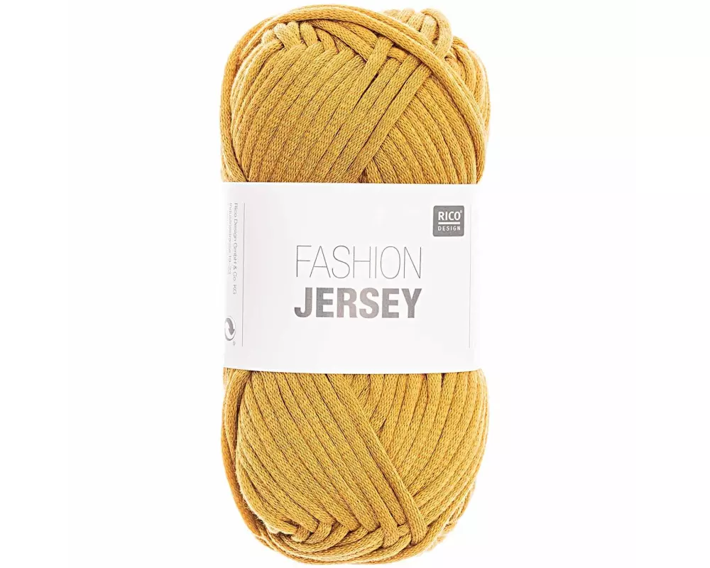 Rico Design Wolle Fashion Jersey 50 g Senfgelb