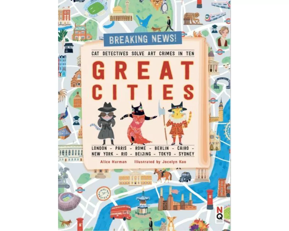 Cat Detectives Save Art Crimes in Ten Great Cities