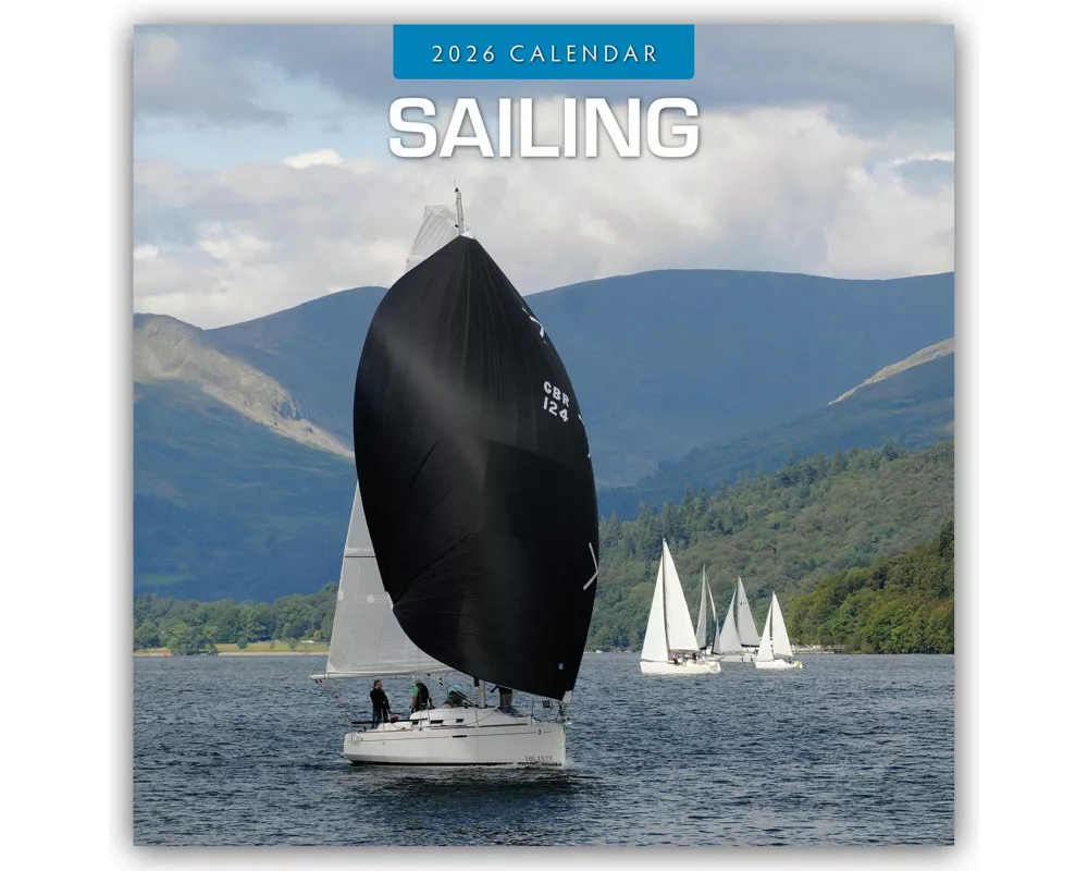 Sailing 2026 Square Wall Calendar