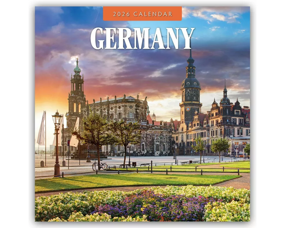 Germany 2026 Square Wall Calendar