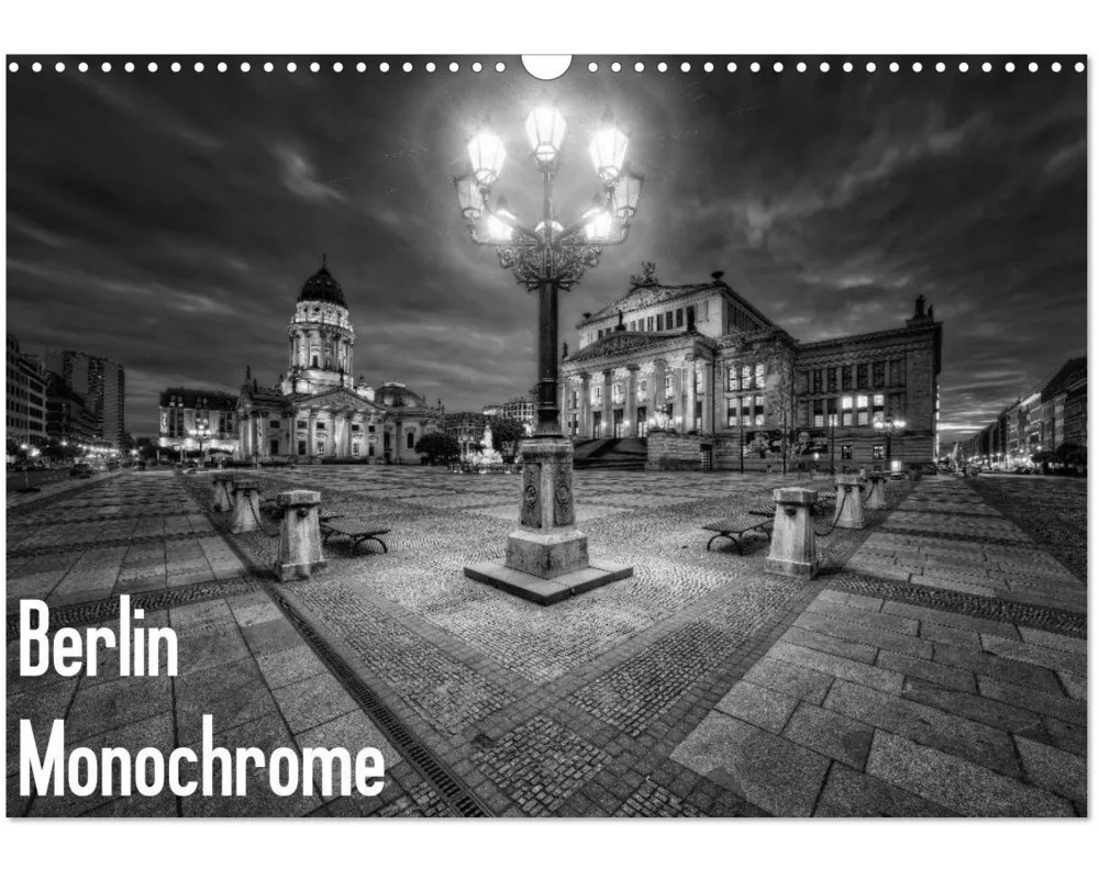 Berlin Monochrome (Wandkalender 2026 DIN A3 quer), CALVENDO Monatskalender