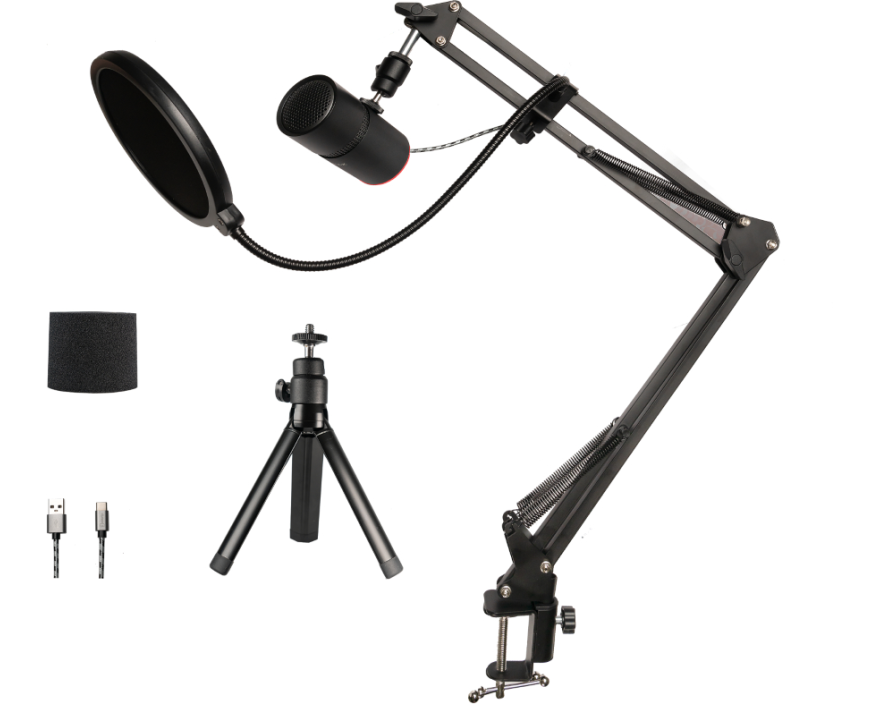 THRONMAX M20 STREAMING KIT M20 Boom Arm, clamp, black