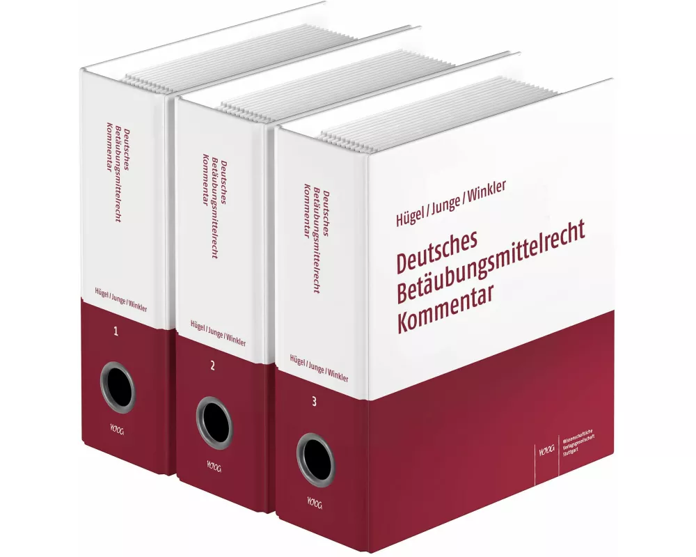 Hügel / Junge / Winkler Deutsches Betäubungsmittelrecht - Kommentar