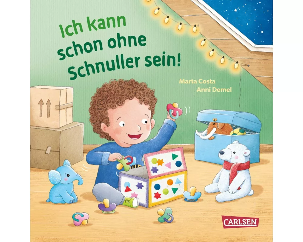 Ich kann schon ohne Schnuller sein!