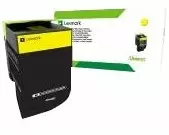 LEXMARK yellow toner 1K