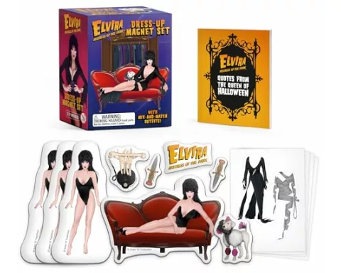 Elvira Dress-Up Magnet Set