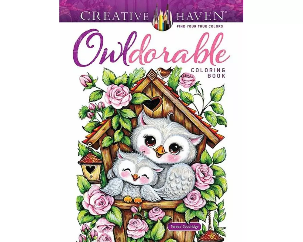 Creative Haven Owldorable Coloring Book