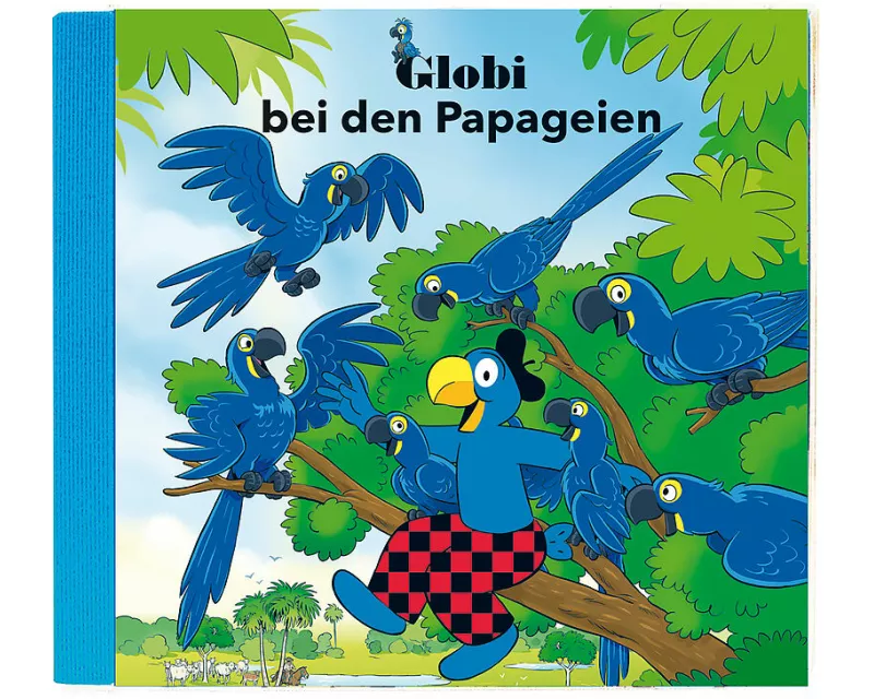 Globi bei den Papageien CD