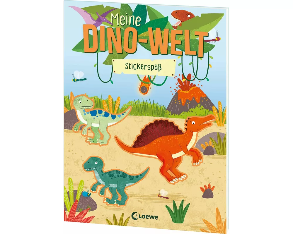 Meine Dino-Welt - Stickerspaß