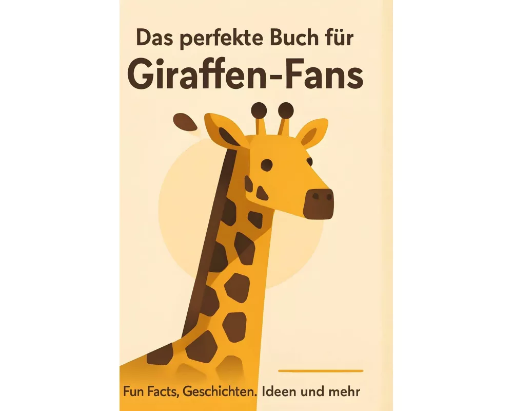 Das perfekte Buch für Giraffen-Fans