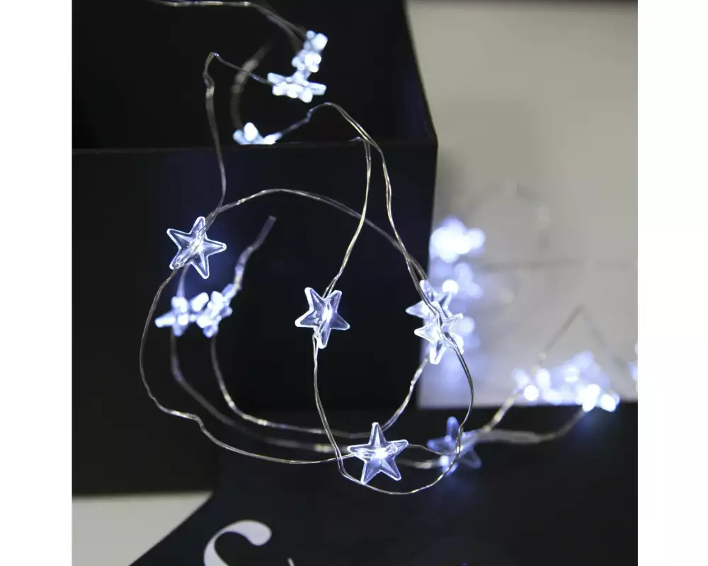 Star Trading Dew Drop, 12 LED, 1.1 m, Indoor