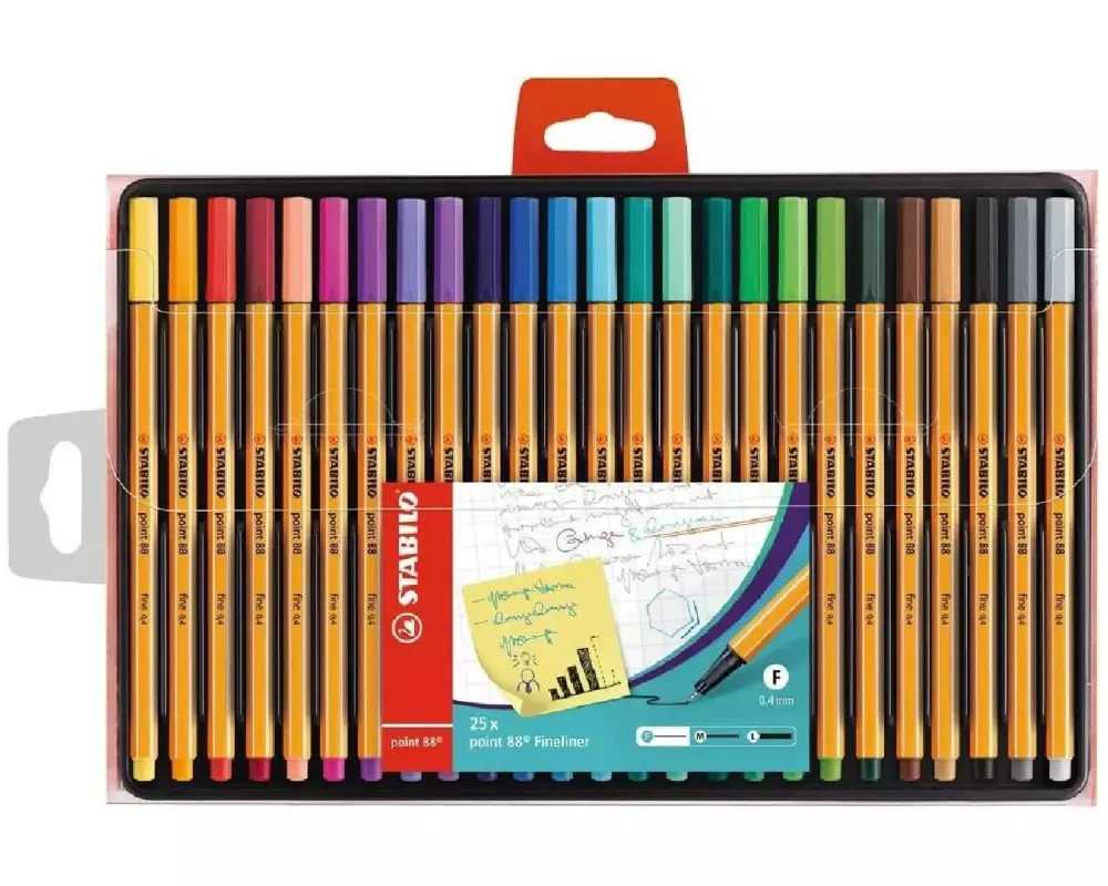 STABILO Fineliner point 88 25er Etui