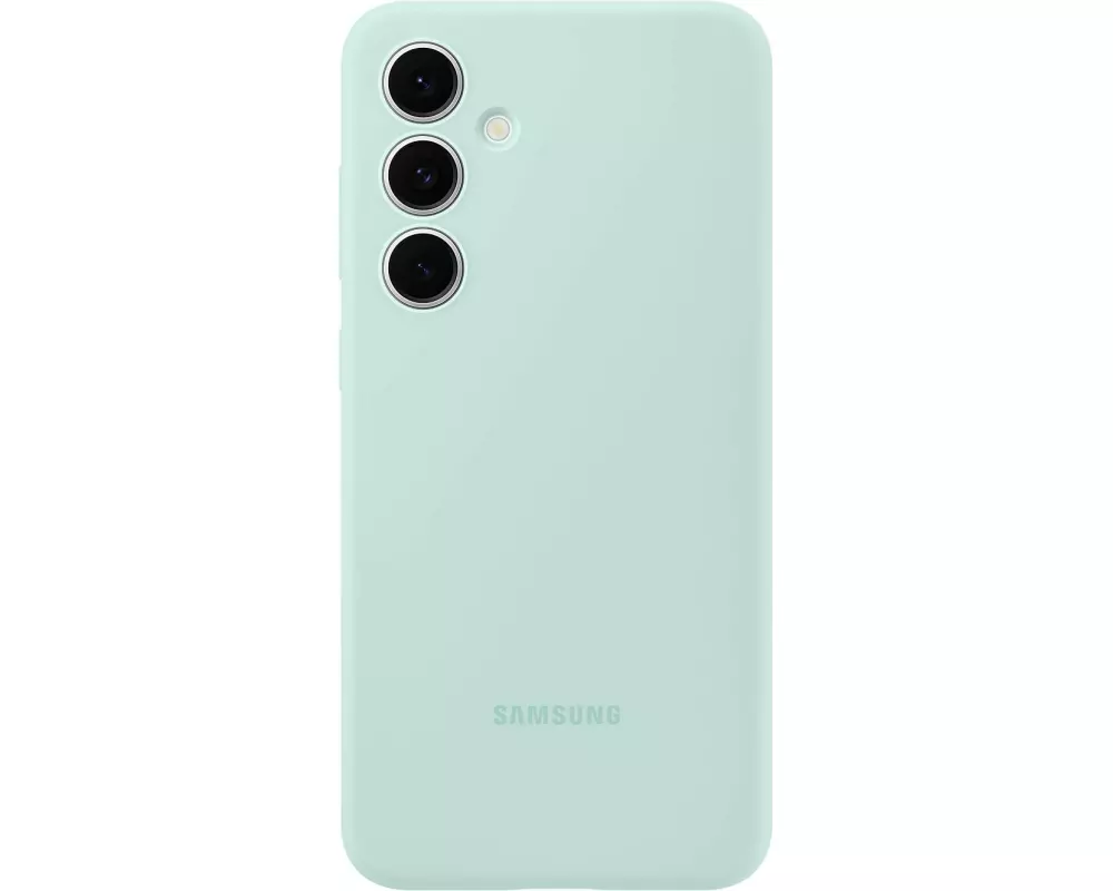 Samsung Back Cover Silicone Case Galaxy S24 FE Mint