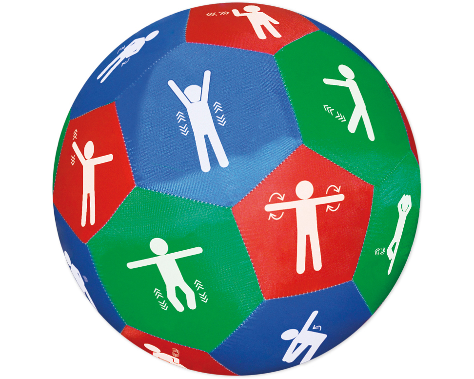 TIMETEX Lernspiel-Ball Pello 93698 Bewegungs-Variationen