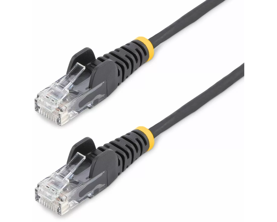 StarTech.com N6PAT5MBKS Netzwerkkabel Schwarz 5 m Cat6 U/UTP (UTP)