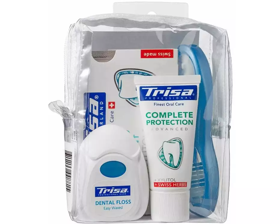 Trisa Handzahnbürste Travel Set 5 Stück