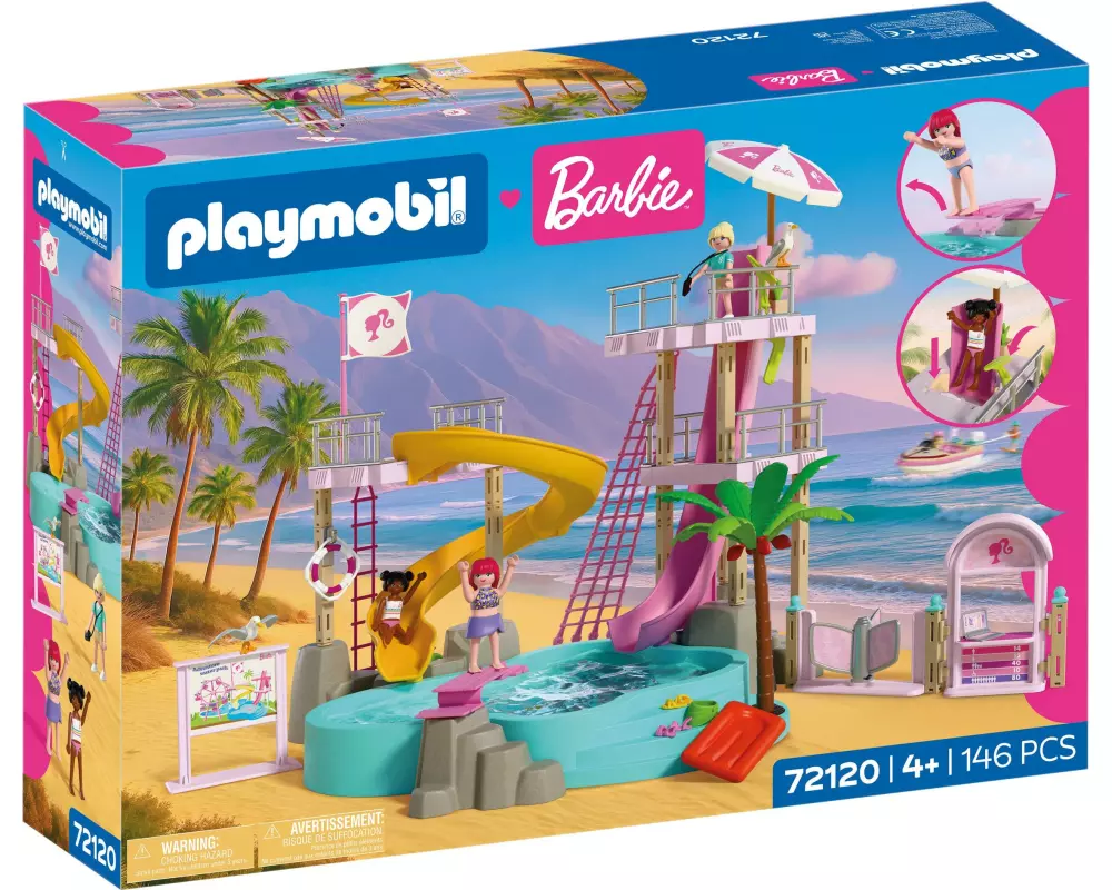 Playmobil PLAYMOBIL x Barbie Wasserpark Wasserpark Malibu-Vibes