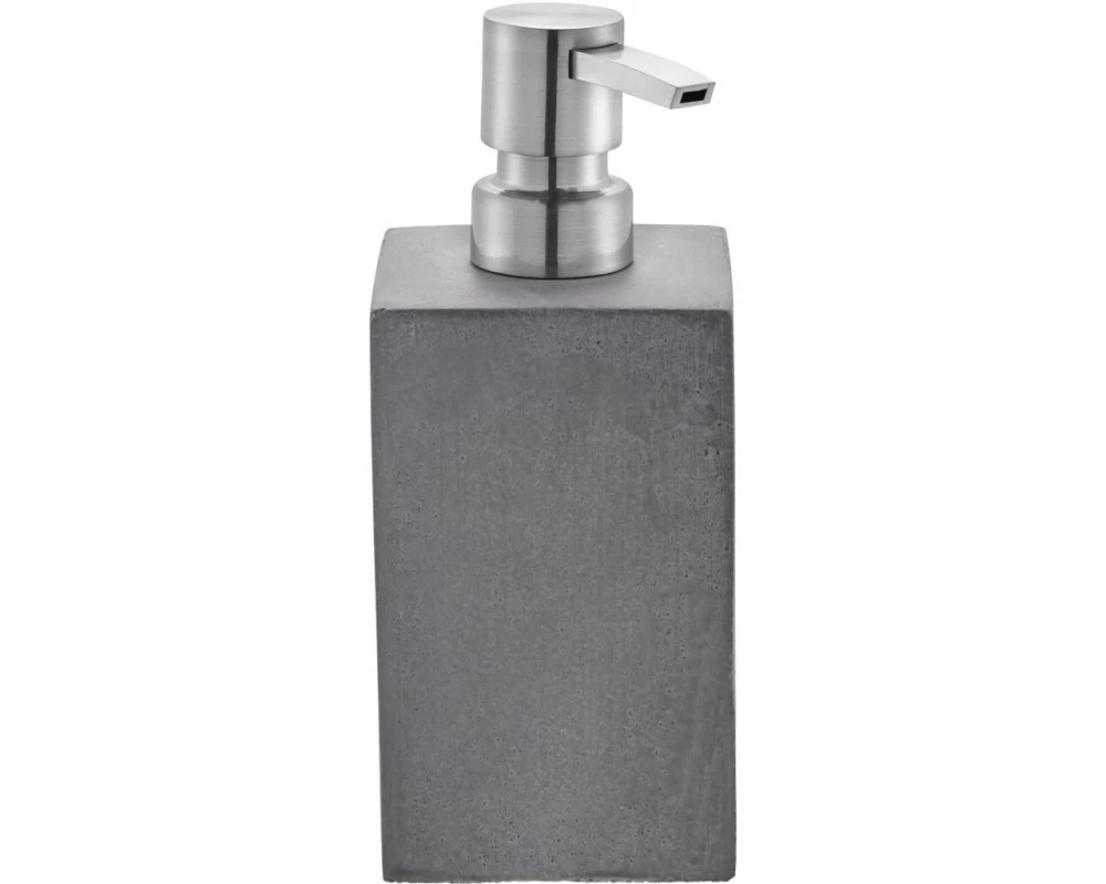 diaqua Seifenspender Cement zement 280 ml, Grau/Silber