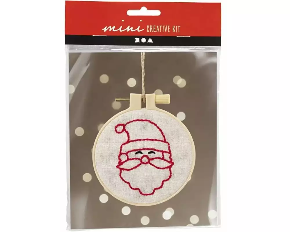 Creativ Company Bastelset Sticken Nikolaus