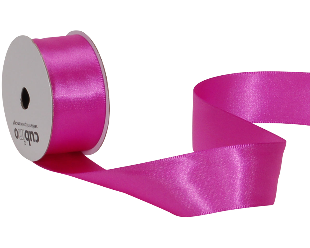 SPYK Satinband Cubino 2082.2564 25mmx4m fuchsia