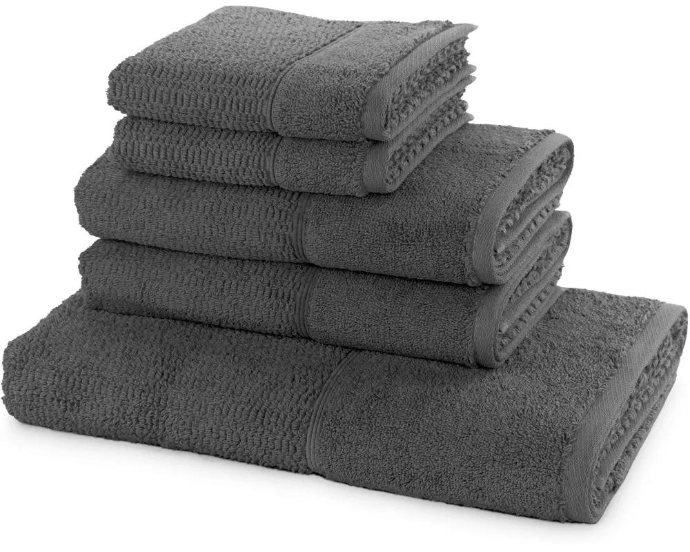 Frottana Frottierwäscheset Pearl 5-teilig, Graphit