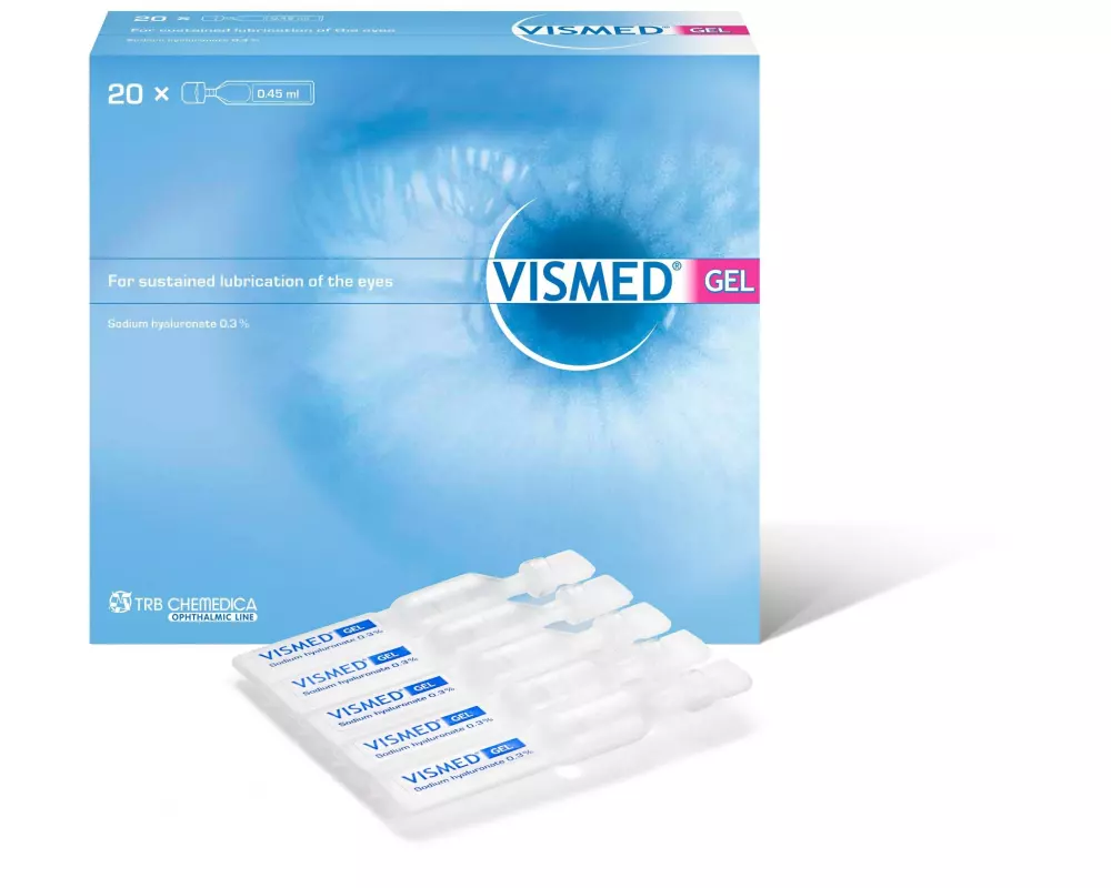 Vismed Gel Hydrogel 0.3% Hyaluronsäure 20 Monodosen