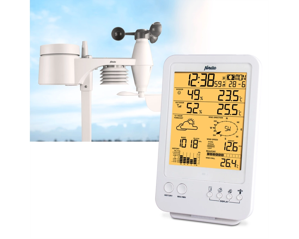 Alecto Wetterstation WS-4800