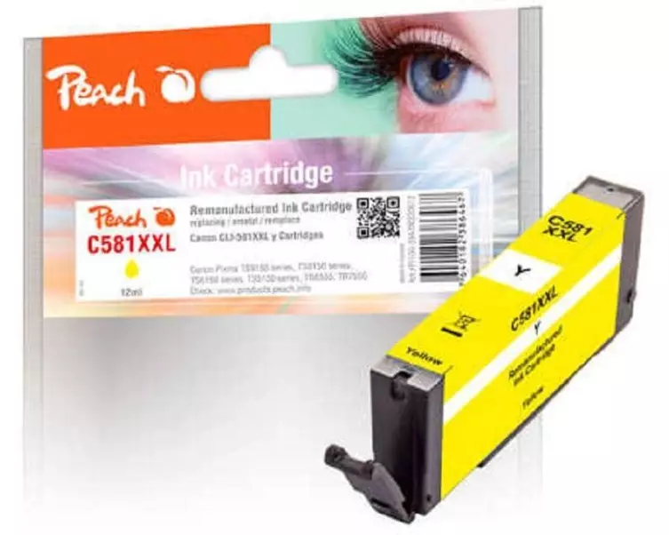 Peach Tinte Canon CLI-581XXL Yellow