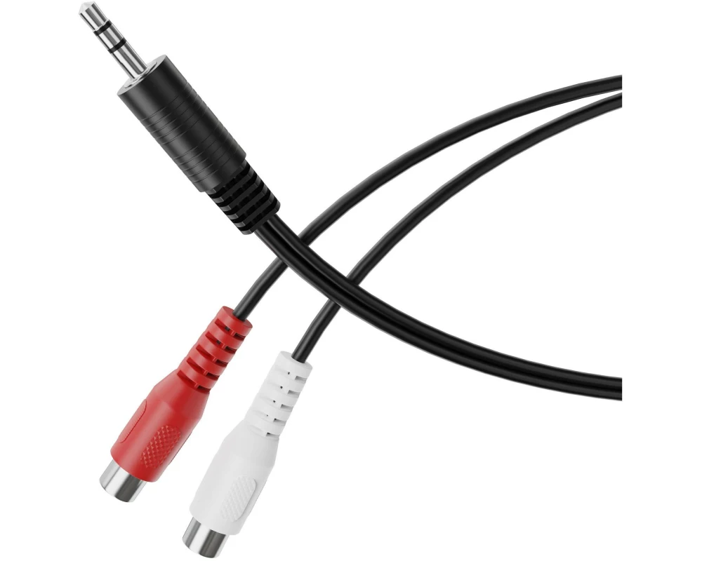HDSupply Audio-Adapter Klinke 3.5 mm, male - Cinch