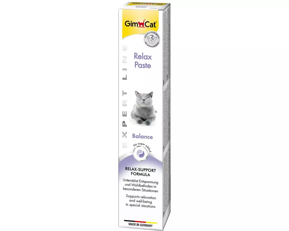 Gimpet Katzen-Nahrungsergänzung Relax Paste, 50 g