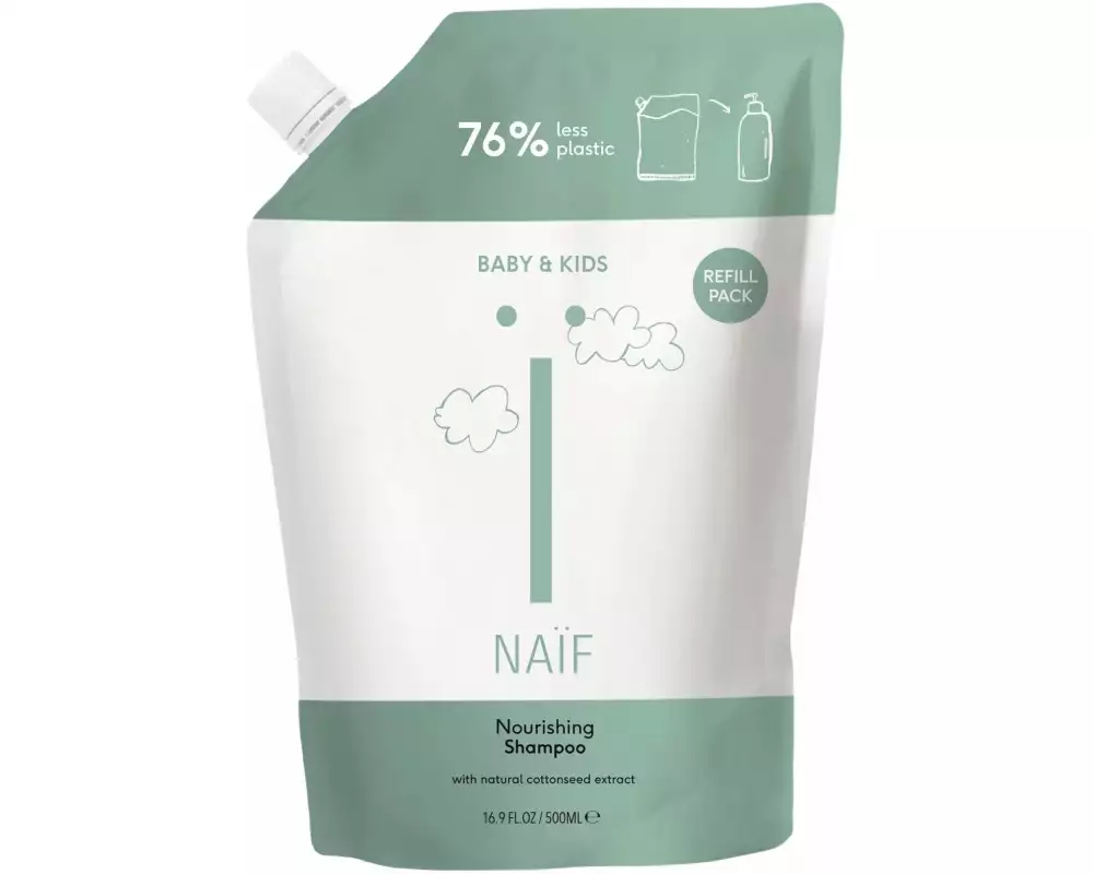 NAÏF Shampoo Nourishing Refill Baby & Kids 500 ml
