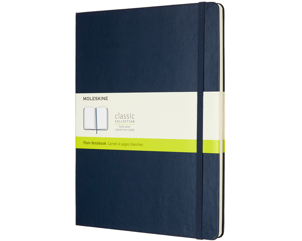 MOLESKINE Notizbuch XL 855136 Blanko,Hardcover,Saphir