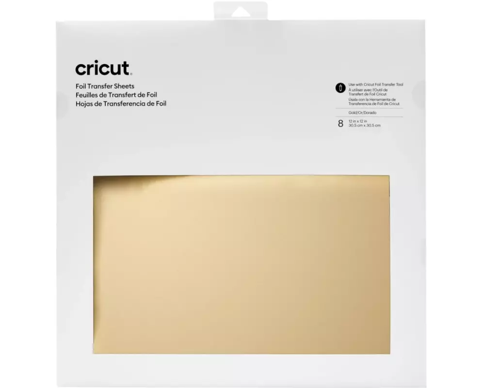 Cricut Transferfolie 30.5 x 30.5 cm Gold