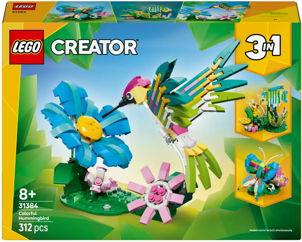 LEGO Creator Wilde Tiere: Bunter Kolibri 31384