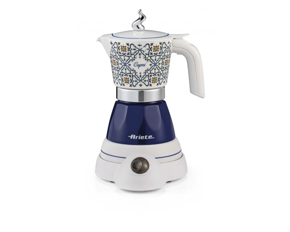 Ariete Capri Moka Für 4 Tassen, Dunkelblau